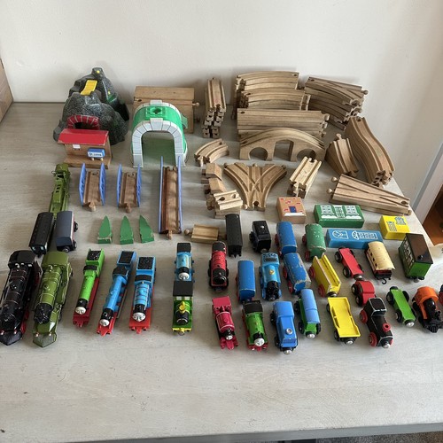 Brio wooden train - track, set