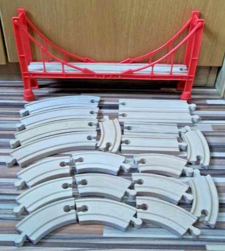 Wooden train set - train,