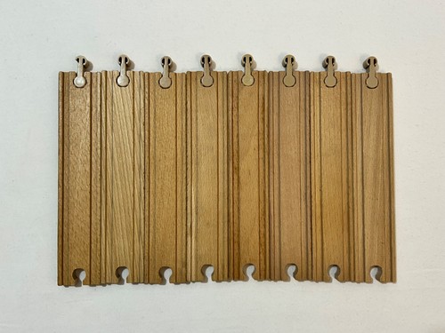 Wooden train track set x22 - of,