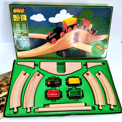 Brio wooden train set - brio,
