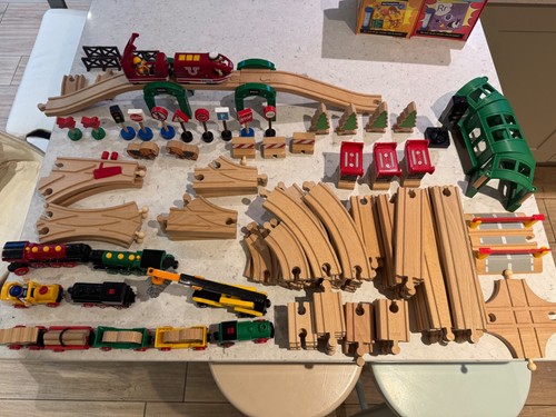 Large brio wooden - wooden, train