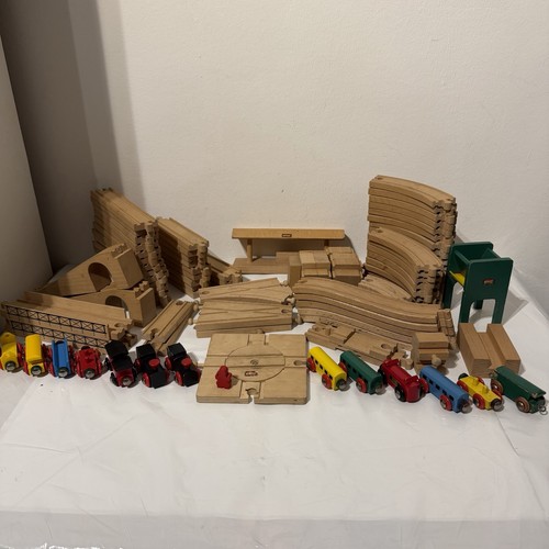 Brio wooden railway train set - brio,
