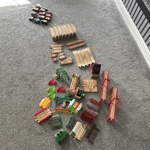 Brio wooden train set - set, bundle