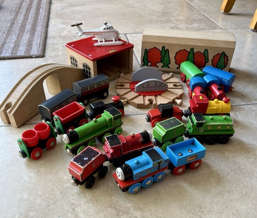 Brio wooden train set - wooden,
