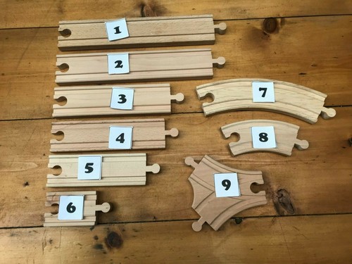 Brio compatible wooden train - &,