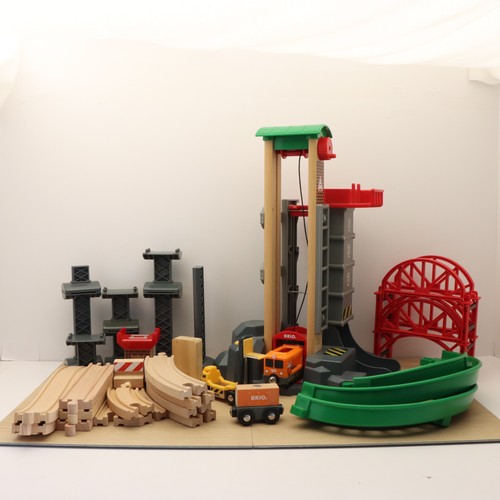 Wooden train track brio - wooden,