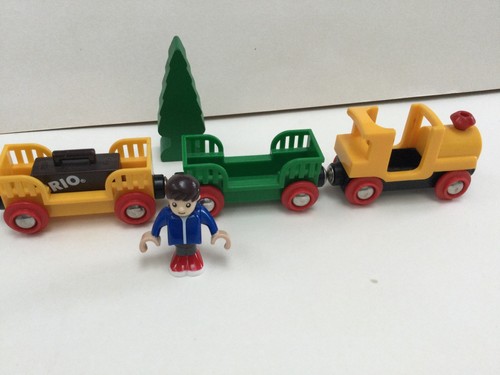 Brio wooden train engine - brio,