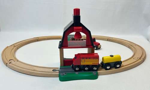 Brio farm set 33719 wooden - farm,