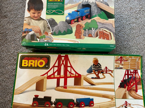 Brio wooden train track - brio,