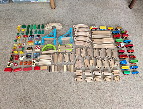 160 pieces bundle wooden - 160+,