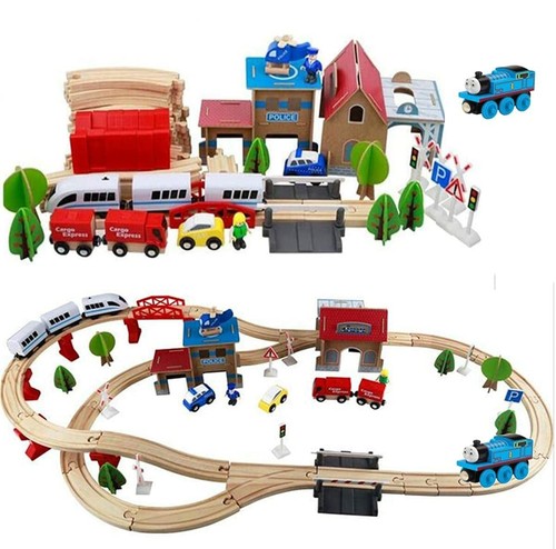Wooden pcs busy city - busy, &