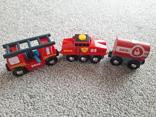 Brio rescue firefighting train - brio,