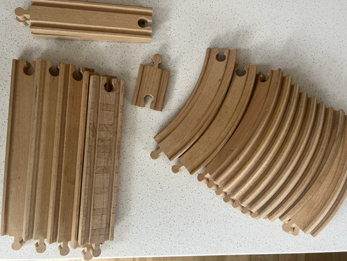 Brio wooden train set bundle - wooden,