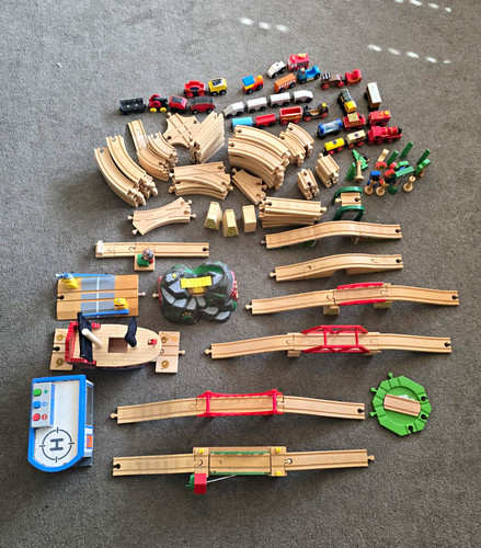 Brio wooden train track - brio,