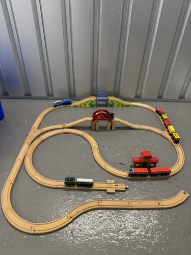 Brio wooden train - wooden, set