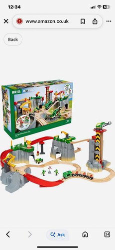 Brio world cargo - mountain, set