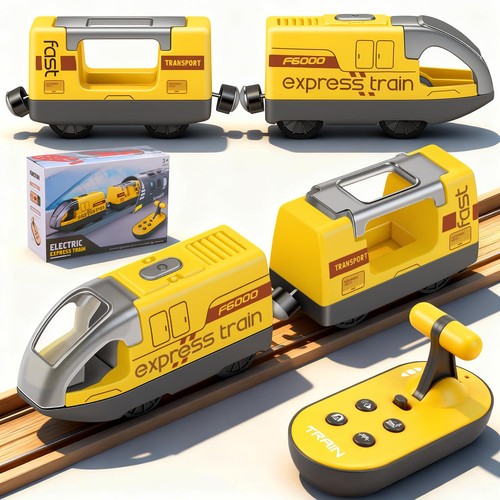 Electric train set - set, motorised