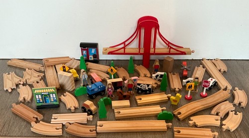 Large wooden wood brio - wooden,