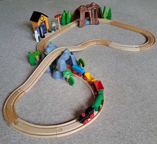 Brio wooden train set - wooden,