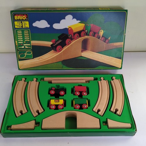 Brio wooden train set - wooden,