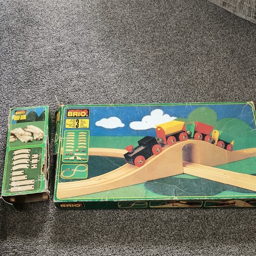 Brio wooden train track set - brio,