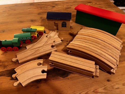 Brio wooden train set - brio, with