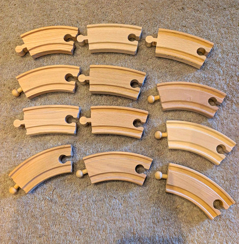 Wooden short curved - 12,