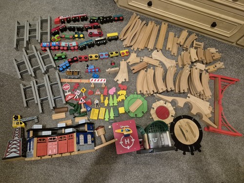 Brio wooden train set - wooden,