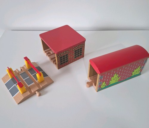 Wooden toy train accessories - toy,