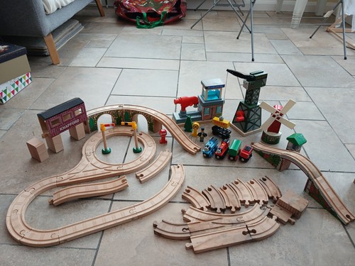 Thomas guilane wooden train - thomas,