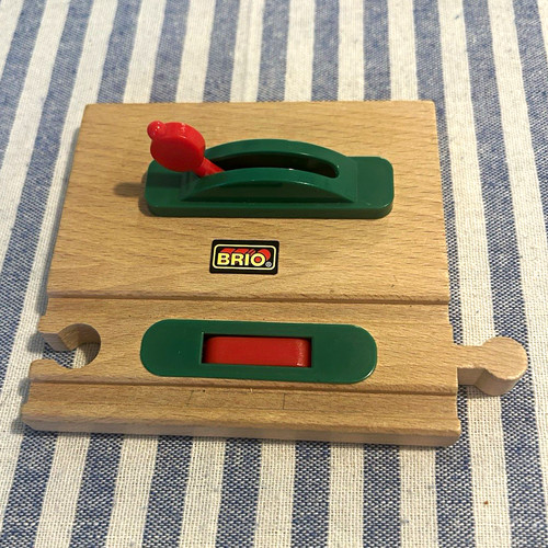Brio wooden train track - track, switch
