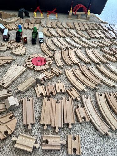 Wooden trainset collection - ,
