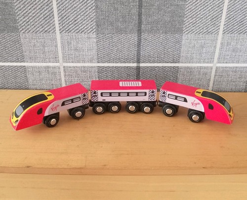 Wooden magnetic train - wooden,