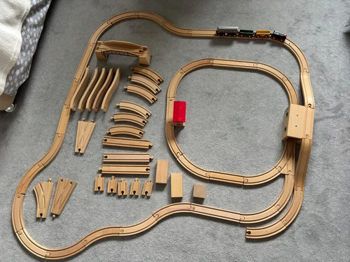 Wooden brio train set - ., in