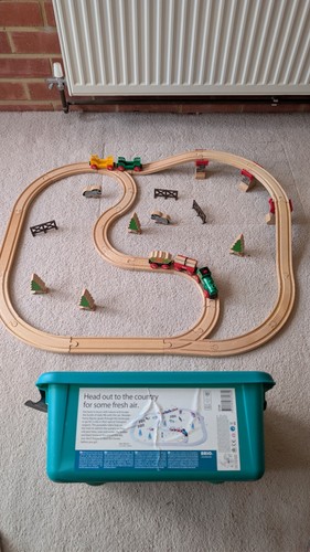 Brio country railway set - railway,