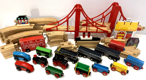 Vintage brio elc - &, wooden