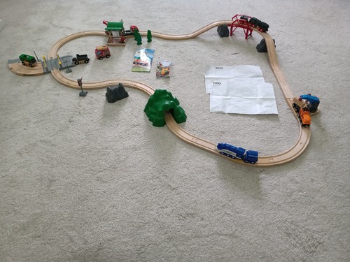 Brio train set very good - brio, set.