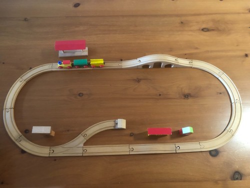 Brio wooden train - wooden, set