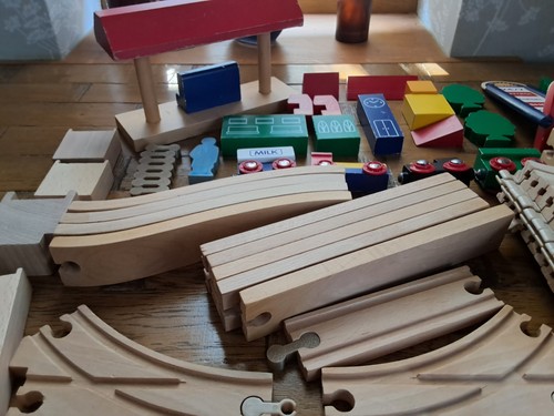 Wooden brio compatible train - brio,