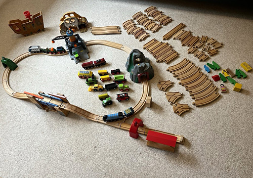 Brio wooden train - brio, set