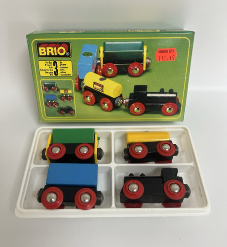 Vintage brio wooden - brio, train