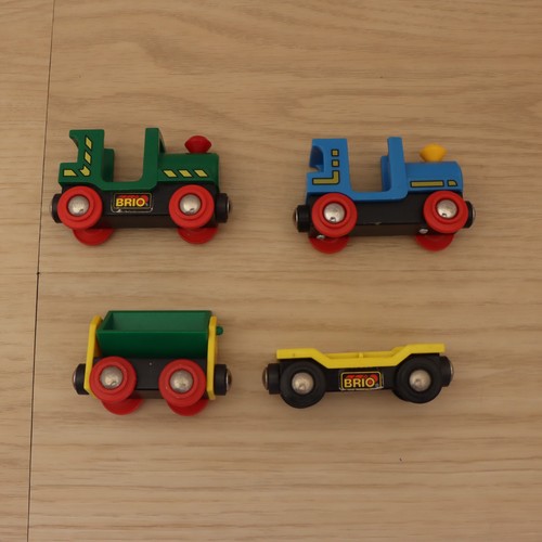 Wooden train track brio - track,