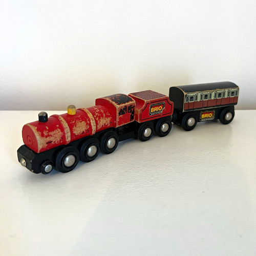 Brio genuine wooden lms - wooden, red