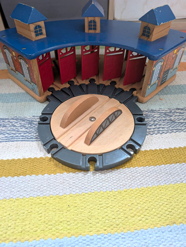 Geoffrey inc wooden train - inc.,